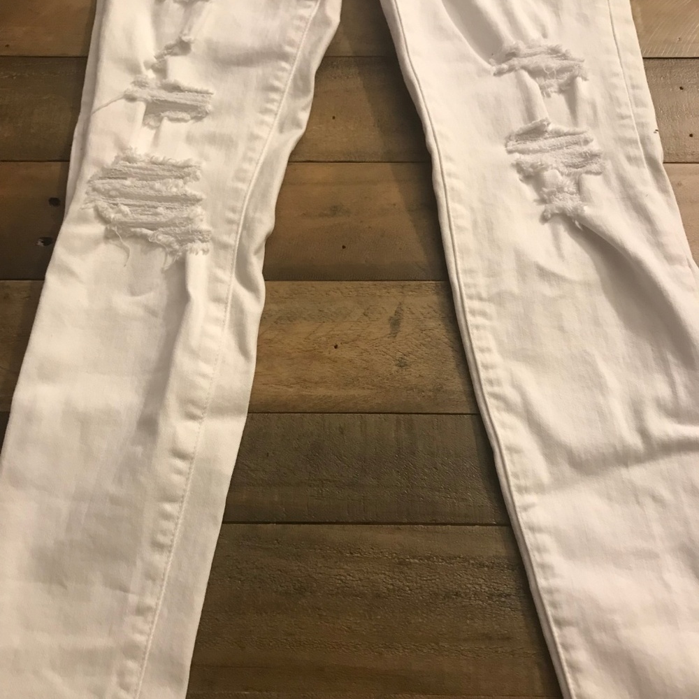White ripped jeans - Picture 2 of 4